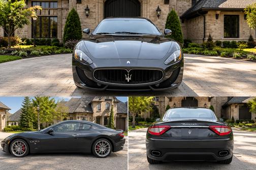 Black 2015 Maserati GranTurismo Sport