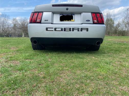 Silver 2004 Ford Mustang SVT Cobra