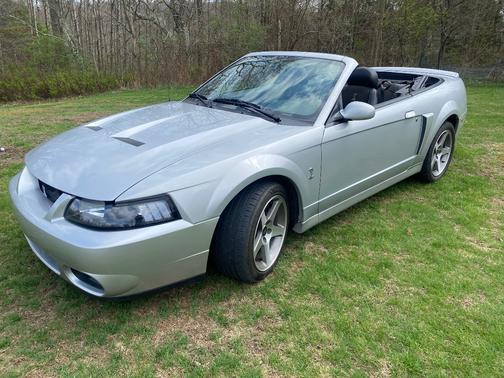 Silver 2004 Ford Mustang SVT Cobra