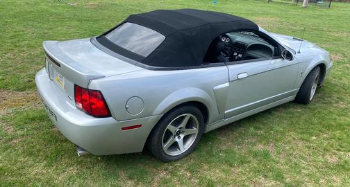 Silver 2004 Ford Mustang SVT Cobra