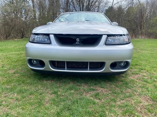 Silver 2004 Ford Mustang SVT Cobra