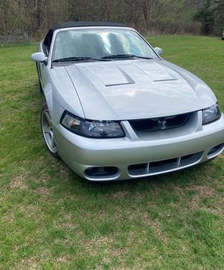Silver 2004 Ford Mustang SVT Cobra