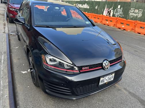 Black 2017 Volkswagen Golf GTI S 4-Door