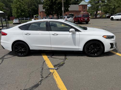 White 2020 Ford Fusion SEL