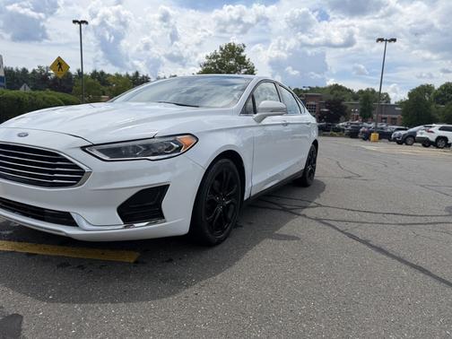 White 2020 Ford Fusion SEL