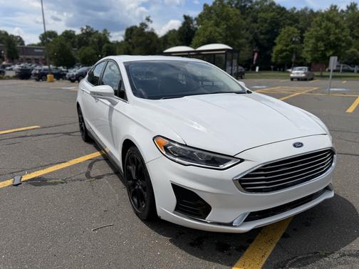 White 2020 Ford Fusion SEL