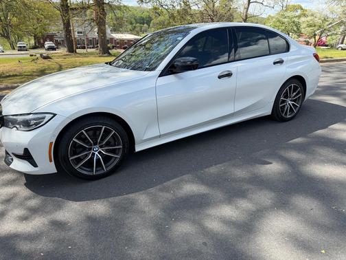 White 2020 BMW 330 i