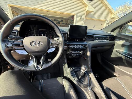 Black 2022 Hyundai Veloster N N