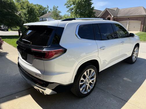 White 2025 GMC Acadia Denali