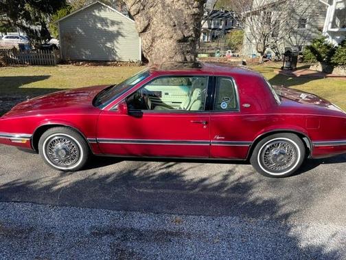 Red 1992 Buick Riviera Base