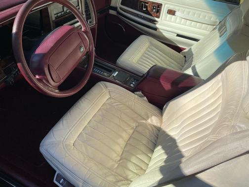 Red 1992 Buick Riviera Base