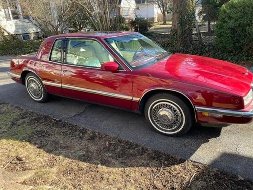Red 1992 Buick Riviera Base