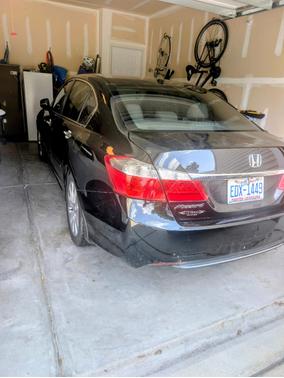 Black 2014 Honda Accord EX-L