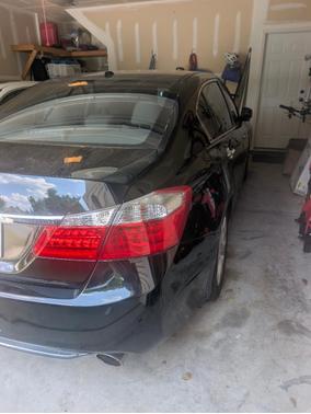 Black 2014 Honda Accord EX-L