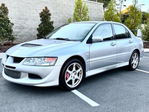 Silver 2003 Mitsubishi Lancer Evolution Base