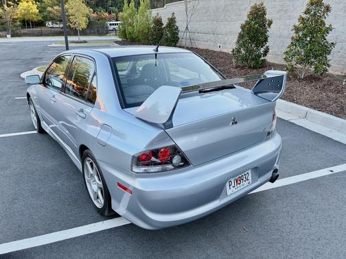 Silver 2003 Mitsubishi Lancer Evolution Base