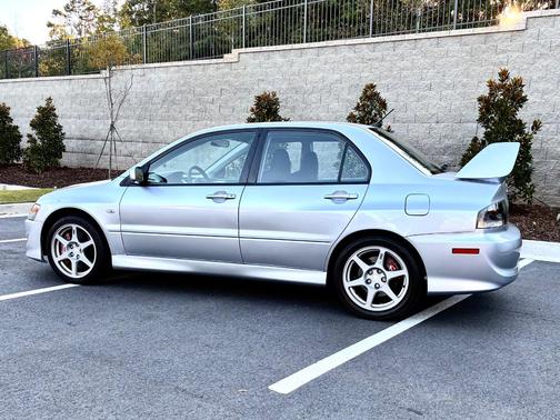 Silver 2003 Mitsubishi Lancer Evolution Base
