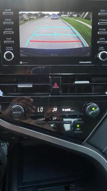 Blue 2021 Toyota Camry SE