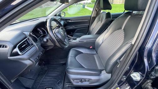 Blue 2021 Toyota Camry SE