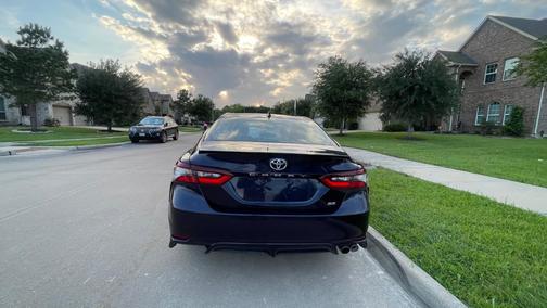 Blue 2021 Toyota Camry SE