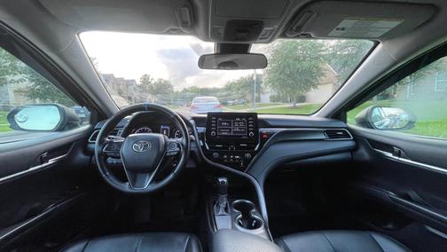 Blue 2021 Toyota Camry SE