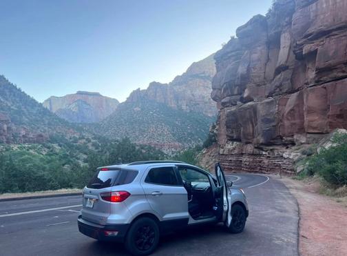 Silver 2020 Ford EcoSport SE