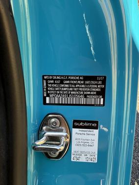 2018 Porsche 911 911 Carrera