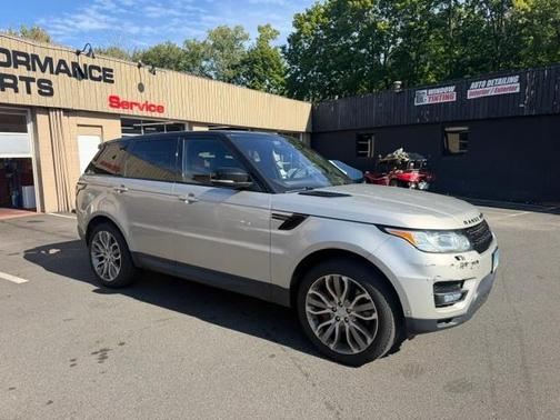 Silver 2017 Land Rover Range Rover Sport 5.0L Supercharged