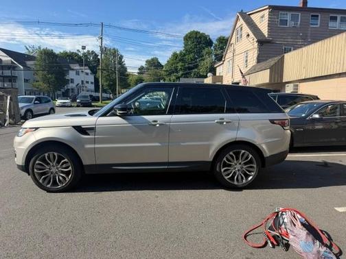 Silver 2017 Land Rover Range Rover Sport 5.0L Supercharged