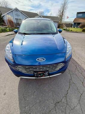 Blue 2022 Ford Escape PHEV Titanium