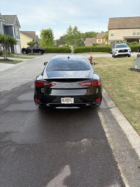 Black 2017 INFINITI Q60 3.0T Premium