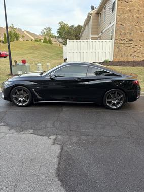 Black 2017 INFINITI Q60 3.0T Premium