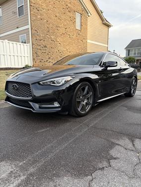Black 2017 INFINITI Q60 3.0T Premium
