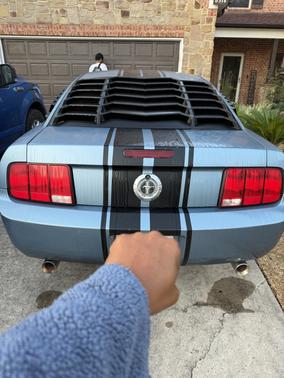 Blue 2006 Ford Mustang Base