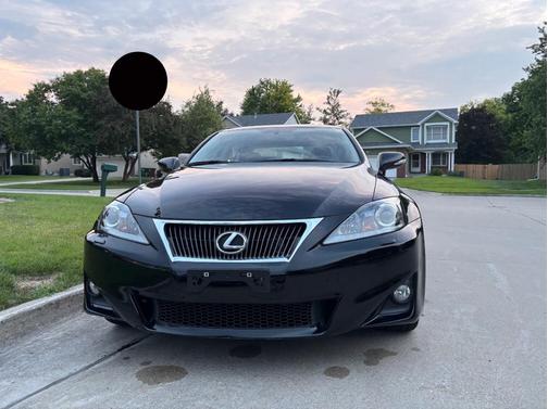 Black 2011 Lexus IS 350 Base