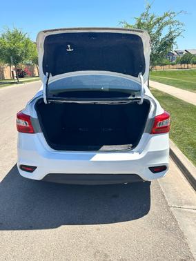 White 2017 Nissan Sentra SV