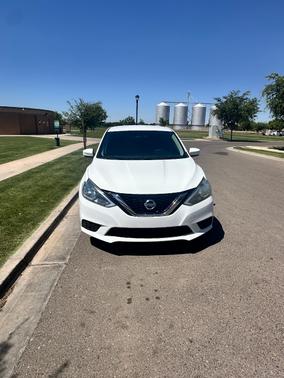 White 2017 Nissan Sentra SV