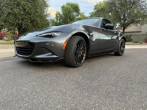 Gray 2017 Mazda MX-5 Miata RF Club