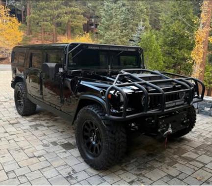 Black 2006 Hummer H1 Alpha Wagon