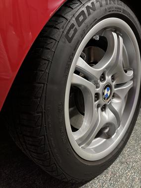 Red 2002 BMW 330 Ci