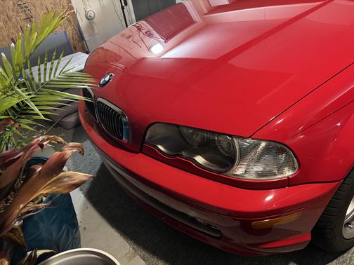 Red 2002 BMW 330 Ci