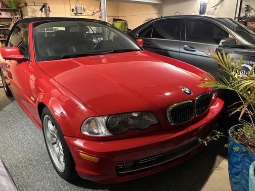 Red 2002 BMW 330 Ci