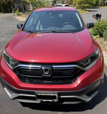 Red 2020 Honda CR-V LX