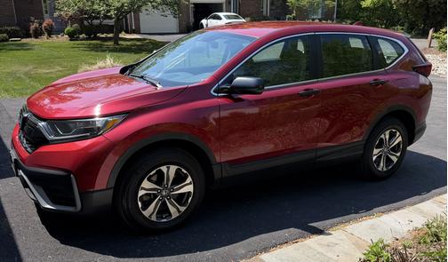 Red 2020 Honda CR-V LX