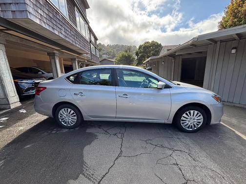 Silver 2017 Nissan Sentra SV