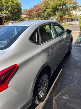 Silver 2017 Nissan Sentra SV