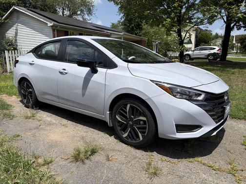 Gray 2025 Nissan Versa SR