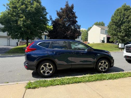 Blue 2018 Honda CR-V EX