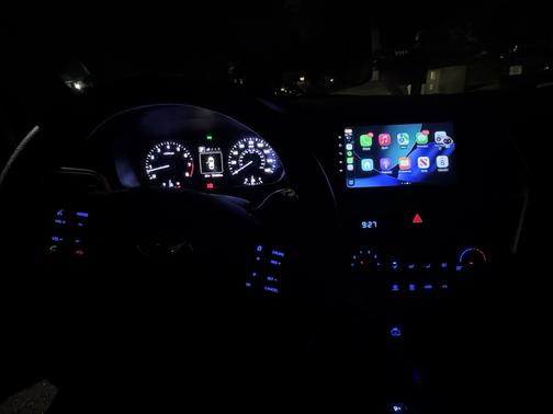 Blue 2015 Hyundai SONATA SE