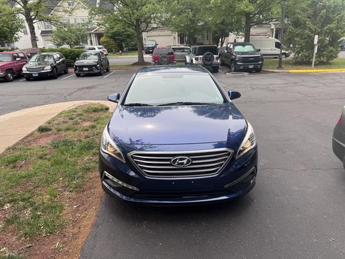 Blue 2015 Hyundai SONATA SE
